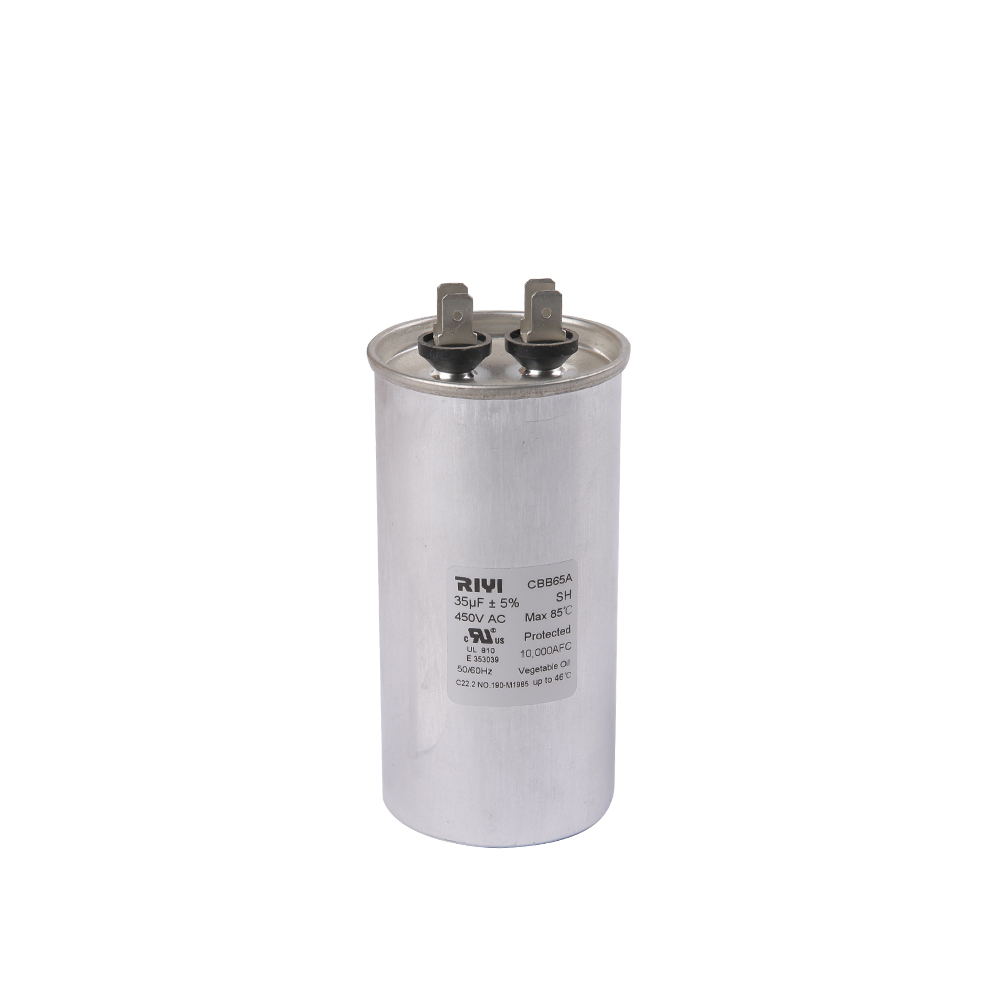 Cbb65 35uf 450v S2 Perumahan Aluminium Tahan Ledakan 2+2 terminal